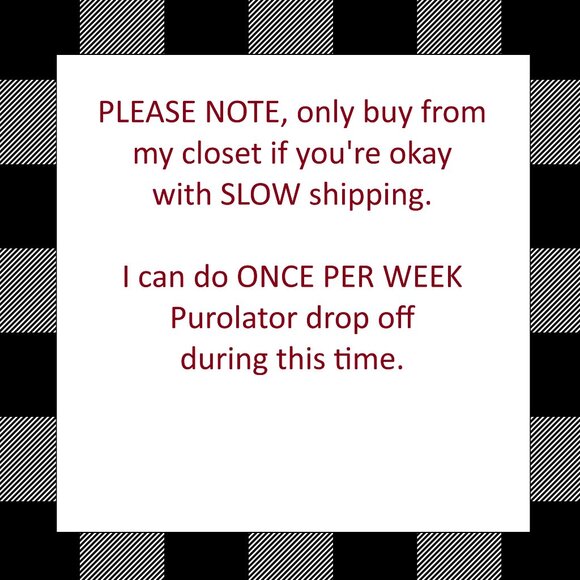 SHIPPING TIME, PLEASE READ - Picture 1 of 1